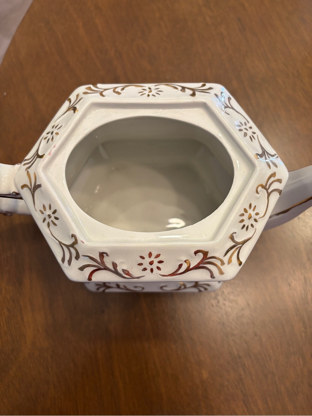 Ellgreave England, Wood and Sons Ironstone Vintage Tea Pot - Picture 7 of 7
